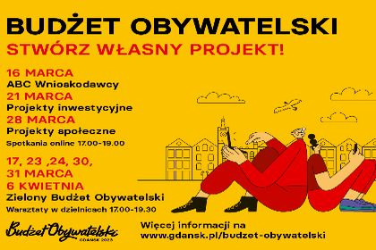 Budżet Obywatelski na 2023 r. Spotkania online dla mieszkańców.