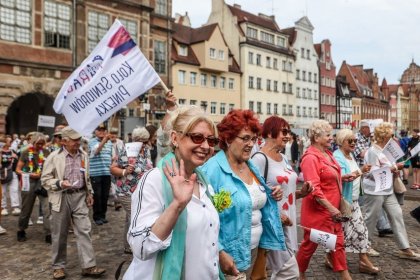 Kilkaset osób przeszło na paradzie i pikniku sen