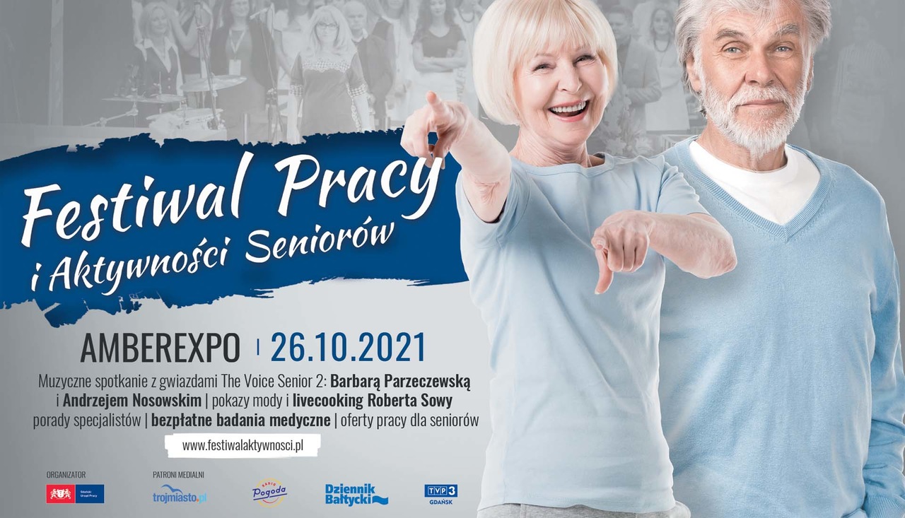 Festiwal Pracy i Aktywności Seniorów 26.10.2021 r. 10:00-15:00