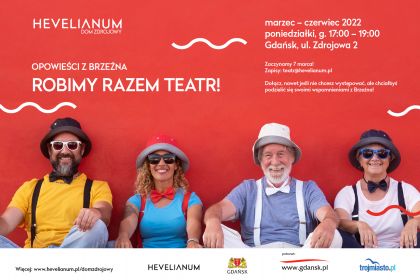 Brzeźnianie, zróbmy razem teatr! Chcesz podzielić się opowieściami o Brzeźnie i jego mieszkańcach...