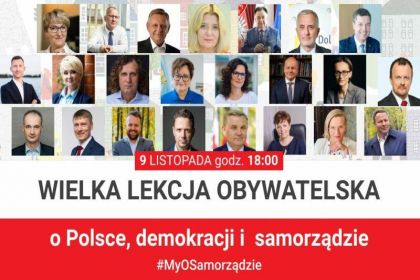 Wielka Lekcja Obywatelska z okazji Narodowego Święta Niepodległości